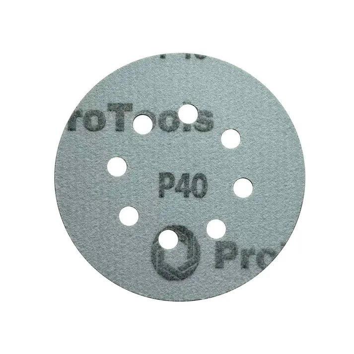 ProTools 125mm P40 8-Hole Sanding Disc - Detail 2