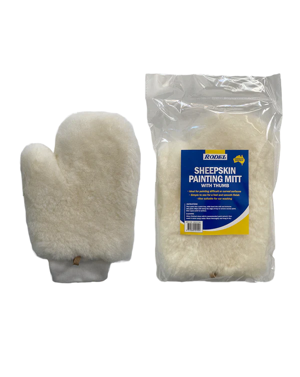 Sheepskin Painting Mitt With Thumb | Rodel 