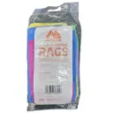 1KG/Bag Morgan Microfibre Rags Assorted Sizes / Colours
