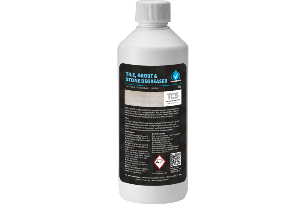 TILE, GROUT & STONE DEGREASE