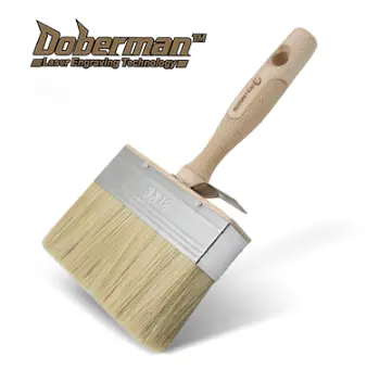 ROLLINGDOG PAINT BRUSH BTX500 SERIES  WOOD HANDLE /BEST FOR OIL BASED PAINT