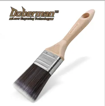 ROLLINGDOG PAINT BRUSH SRT FILAMENT BTX1000 SERIES  WOOD HANDLE /BEST FOR WATER BASED PAINT