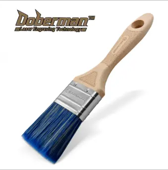 ROLLINGDOG PAINT BRUSH SRT FILAMENT BTX1000 SERIES  WOOD HANDLE /BEST FOR WATER&OIL BASED PAINT 