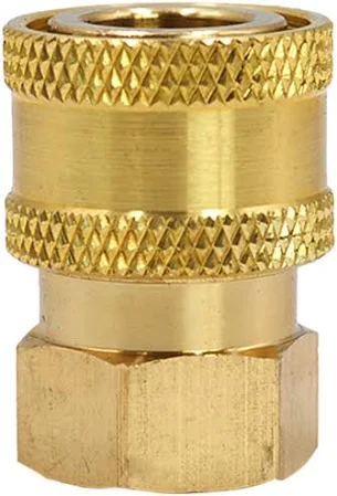 1/4" NPT Quick Connect 125 85.300.102 (F) Brass 