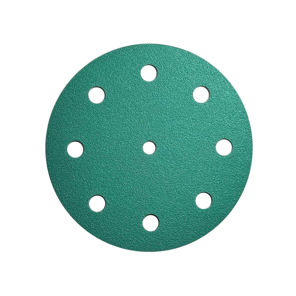 125mm P120 9-Hole Sanding Discs - 100 Pack | ProTools