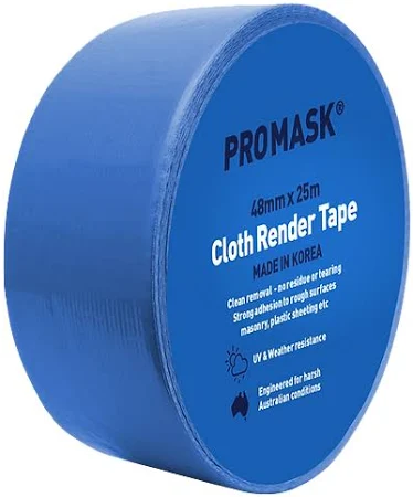 36mm x 25M Promask Cloth Tape | iQuip  