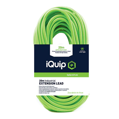 iQuip Extension Lead – 20m, 15A