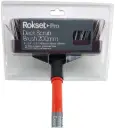 DECK SCRUBBING BRUSH W POLE ROKSET