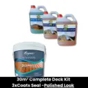 Strip, Rejuvenate & Seal Timber Deck Kit Polished Look (30m²) 