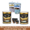 Deep Clean, Rejuvenate & Oil - Old Bare & New Decks Matt Look (90m²)   